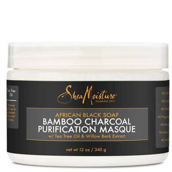 Shea Moisture African Black Soap Bamboo Charcoal Purification Masque