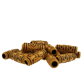 Wooden Hair Beads