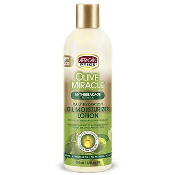 African Pride Olive Miracle Daily Hydration Oil Moisturizer Lotion