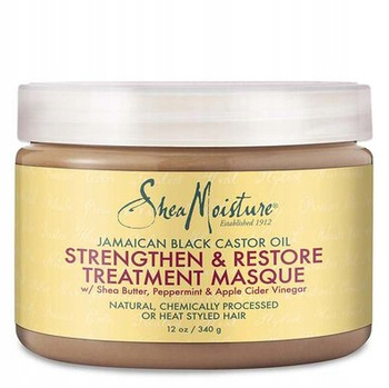 Shea Moisture Jamaican Black Castor Oil Strengthen & Restore Treatment Masque