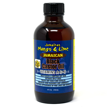 Jamaican Mango & Lime Jamaican Black Castor Oil - Vitamins A D E