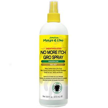 Jamaican Mango & Lime Maximum Relief No More Itch Gro Spray