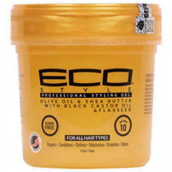 Ecoco Eco Style Professional Styling Gel Olive Oil & Shea Butter with Black Castor Oil & Flaxseed