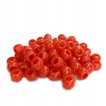 Koraliki Nawlekane Kulki #Red