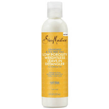 Shea Moisture Grapeseed & Tea Tree Oils Low Porosity Weightless Leave-in Detangler