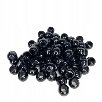 Koraliki Nawlekane Kulki #Black