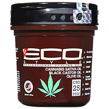 Ecoco Eco Style Professional Styling Gel Cannabis Sativa Oil Black Castor Oil Olive Oil
