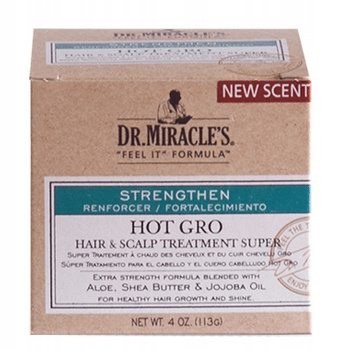 Dr. Miracle's Hot Gro Hair & Scalp Treatment Super