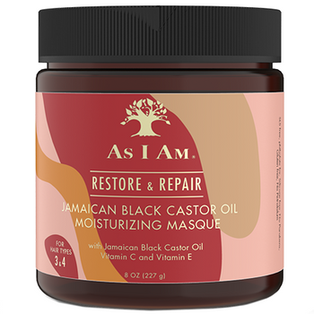 As I Am Restore & Repair Jamaican Black Castor Oil Moisturizing Masque