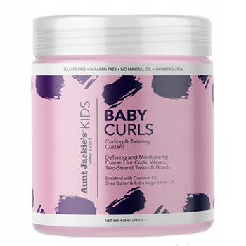 Aunt Jackie's Kids Baby Curls Curling & Twisting Custard