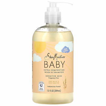 Shea Moisture Baby Oat Milk & Rice Water Wash & Shampoo