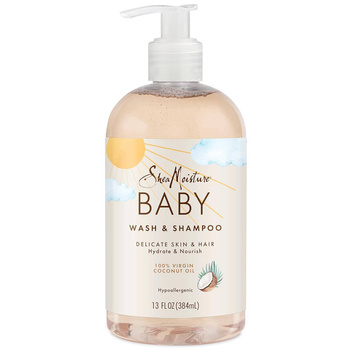 Shea Moisture 100% Virgin Coconut Oil Baby Wash & Shampoo