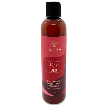 As I Am Long and Luxe Pomegranate & Passion Fruit GroYogurt Leave-in Conditioner