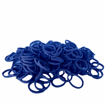 Gumki Recepturki Do Włosów Granatowe