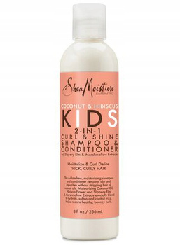 Shea Moisture Kids Coconut & Hibiscus 2-in-1 Curl & Shine Shampoo & Conditioner