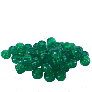 Koraliki Nawlekane Kulki #Transparent Green