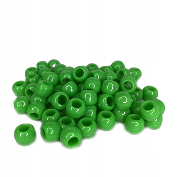 Koraliki Nawlekane Kulki #Green