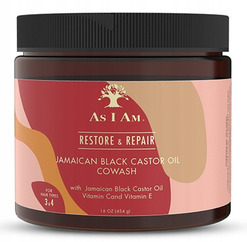 As I Am Restore & Repair Jamaican Black Castor Oil CoWash