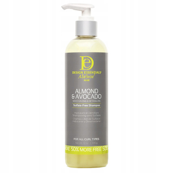 Design Essentials Almond & Avocado Sulfate-Free Shampoo