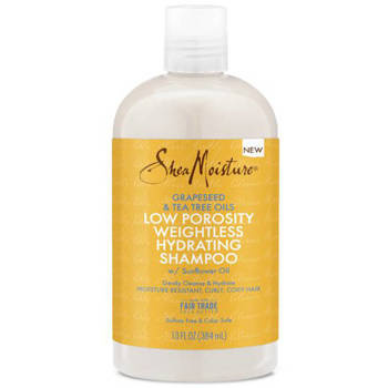 Shea Moisture Grapeseed & Tea Tree Oils Low Porosity Weightless Hydrating Shampoo