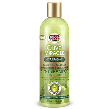 African Pride Olive Miracle 2 in 1 Shampoo