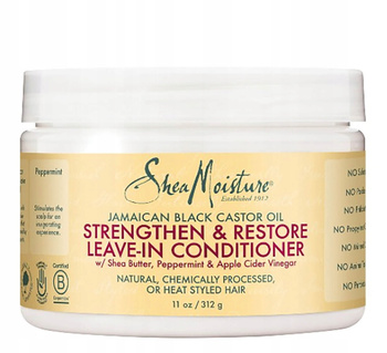 Shea Moisture Jamaican Black Castor Oil Strengthen & Restore Leave-In Conditioner