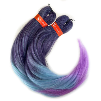 X-Pression Ultra Braid Pre-Stretched OM/T3 Blue Lavender