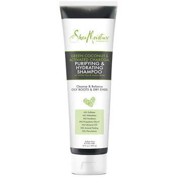 Shea Moisture Green Coconut & Activated Charcoal Purifying & Hydrating Shampoo