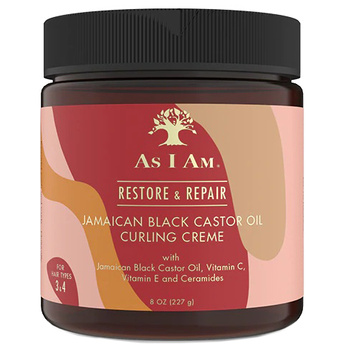 As I Am Restore & Repair Jamaican Black Castor Oil Curling Creme