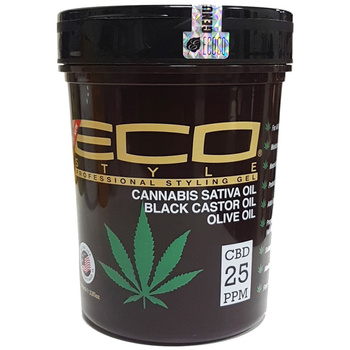 Ecoco Eco Style Professional Styling Gel Cannabis Sativa Oil Black Castor Oil Olive Oil