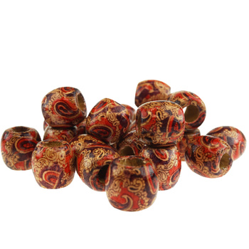 Wooden Hair Beads
