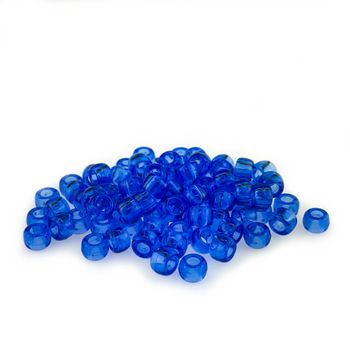 Hair Beads #Transparent Blue