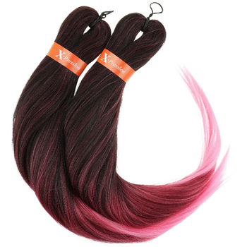 X-Pression Ultra Braid Pre-Stretched OM/Cherry Blossom