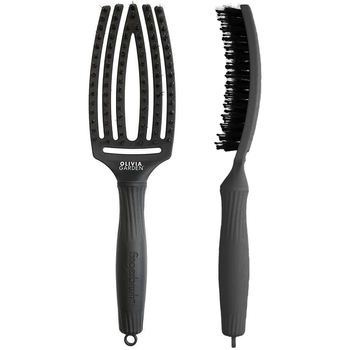 OLIVIA GARDEN FingerBrush Medium Full Black