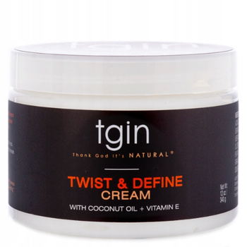 TGIN Twist & Define Cream with Coconut Oil + Vitamin E