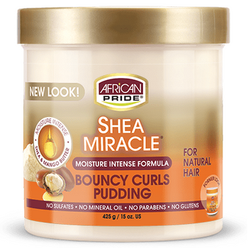African Pride Shea Miracle Bouncy Curls Pudding
