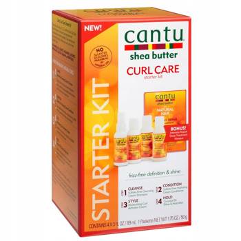 Cantu for Natural Hair Curl Care Starter Kit