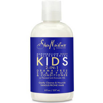 Shea Moisture Kids Marshmallow Root & Blueberries 2-in-1 Drama-Free Shampoo & Conditioner